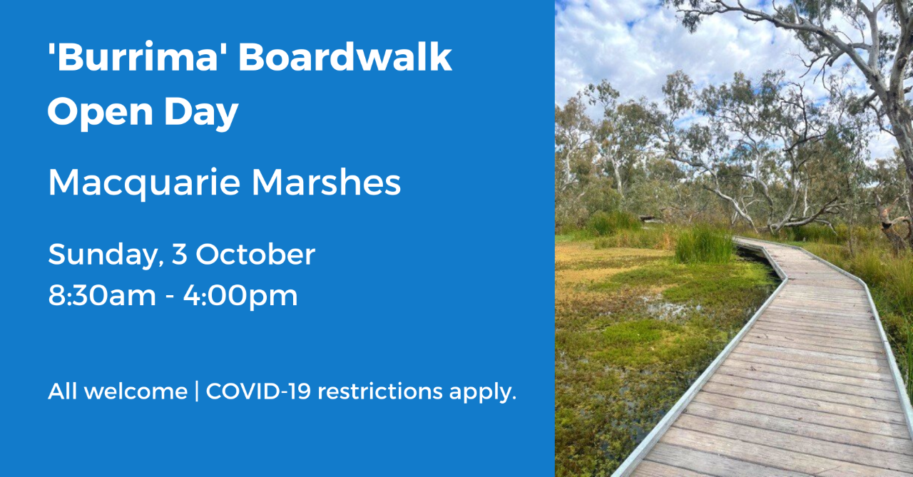 ‘Burrima’ Boardwalk Open Day